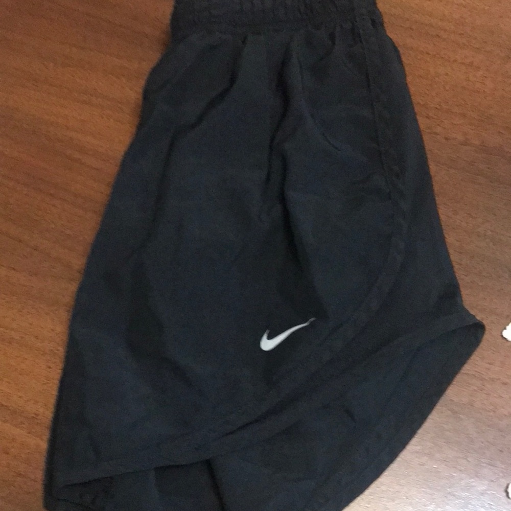 Girls Black Nike Shorts